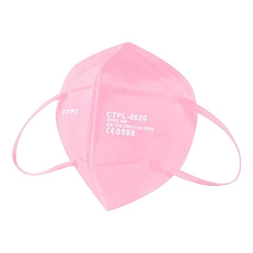 Roze CTPL Ademhalingsmasker FFP2 NR / KN95 1 st