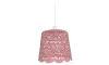 Roze Hanglamp aan koord kinderkamer NONNA 1x E27 / 60W / 230V