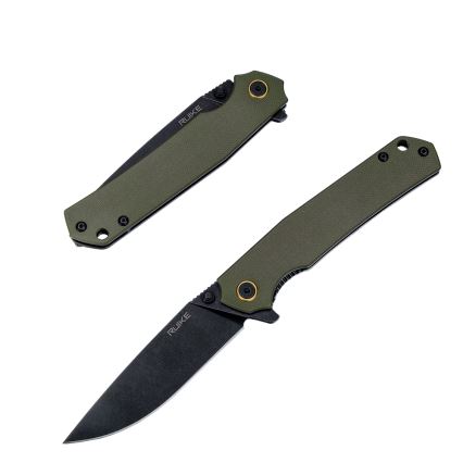 Ruike RUP801G - Opvouwbaar zakmes 20 cm groen