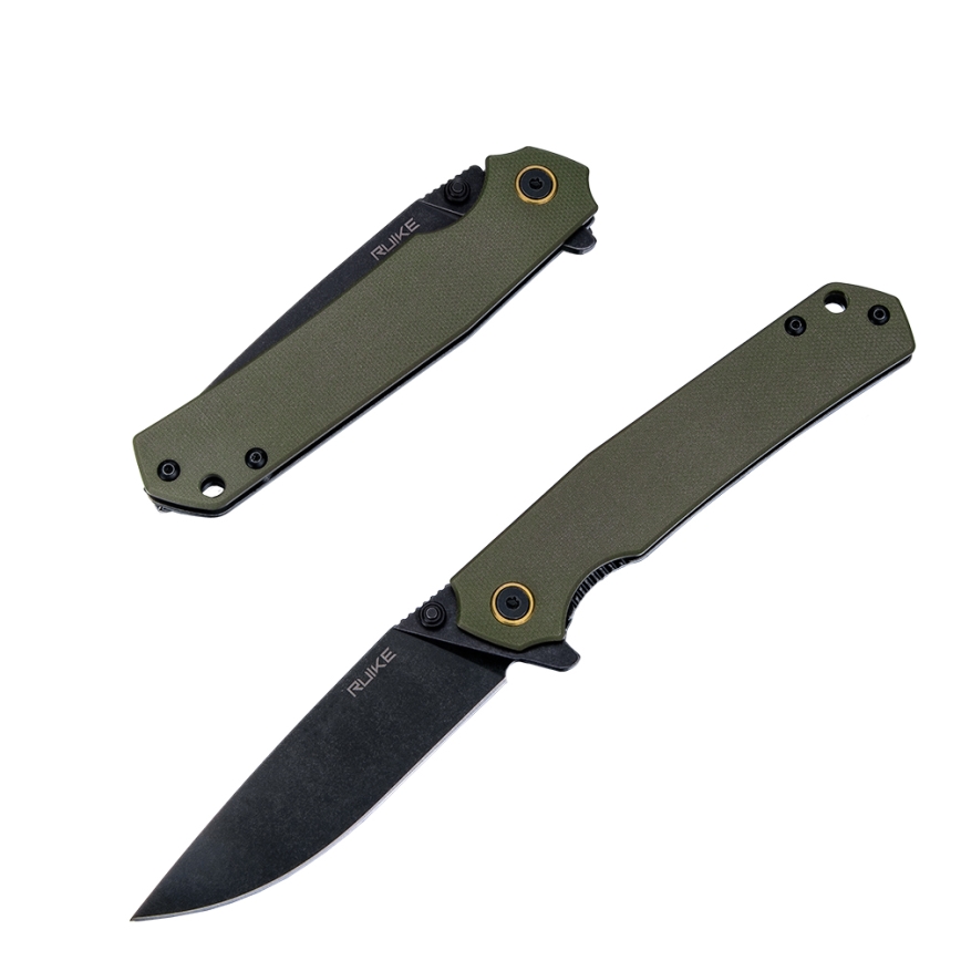 Ruike RUP801G - Opvouwbaar zakmes 20 cm groen