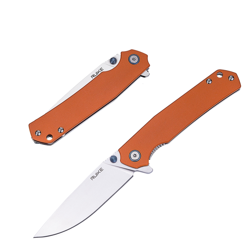 Ruike RUP801J - Opvouwbaar zakmes 20 cm oranje
