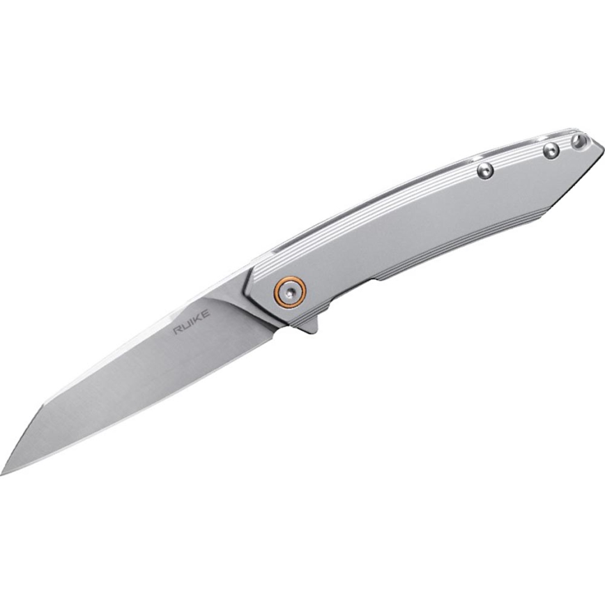 Ruike RUP831SSA - Opvouwbaar compact mes 19,5 cm zilver
