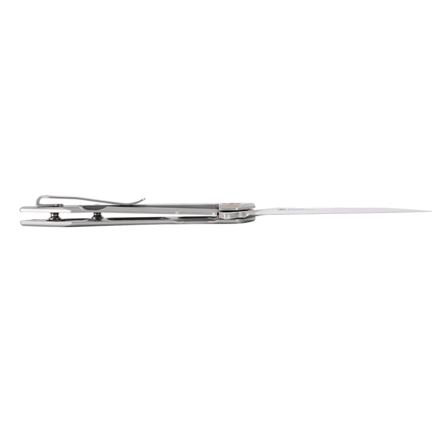 Ruike RUP831SSA - Opvouwbaar compact mes 19,5 cm zilver