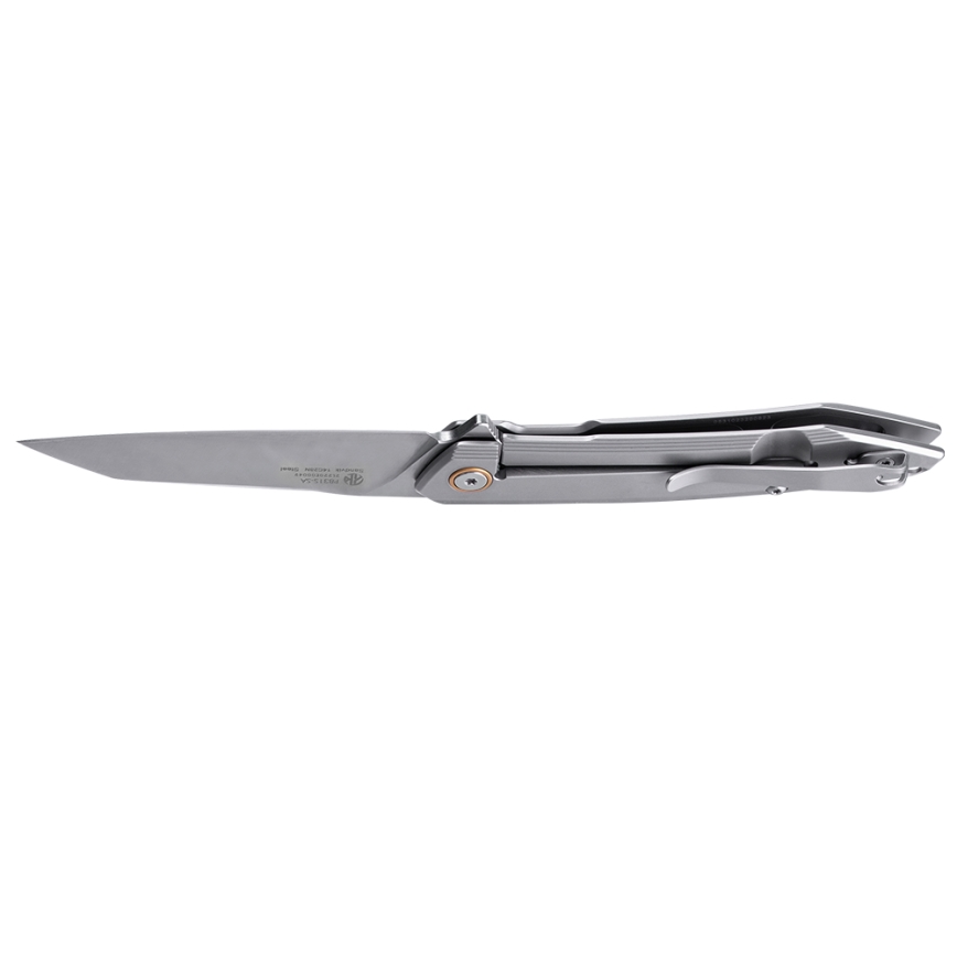 Ruike RUP831SSA - Opvouwbaar compact mes 19,5 cm zilver