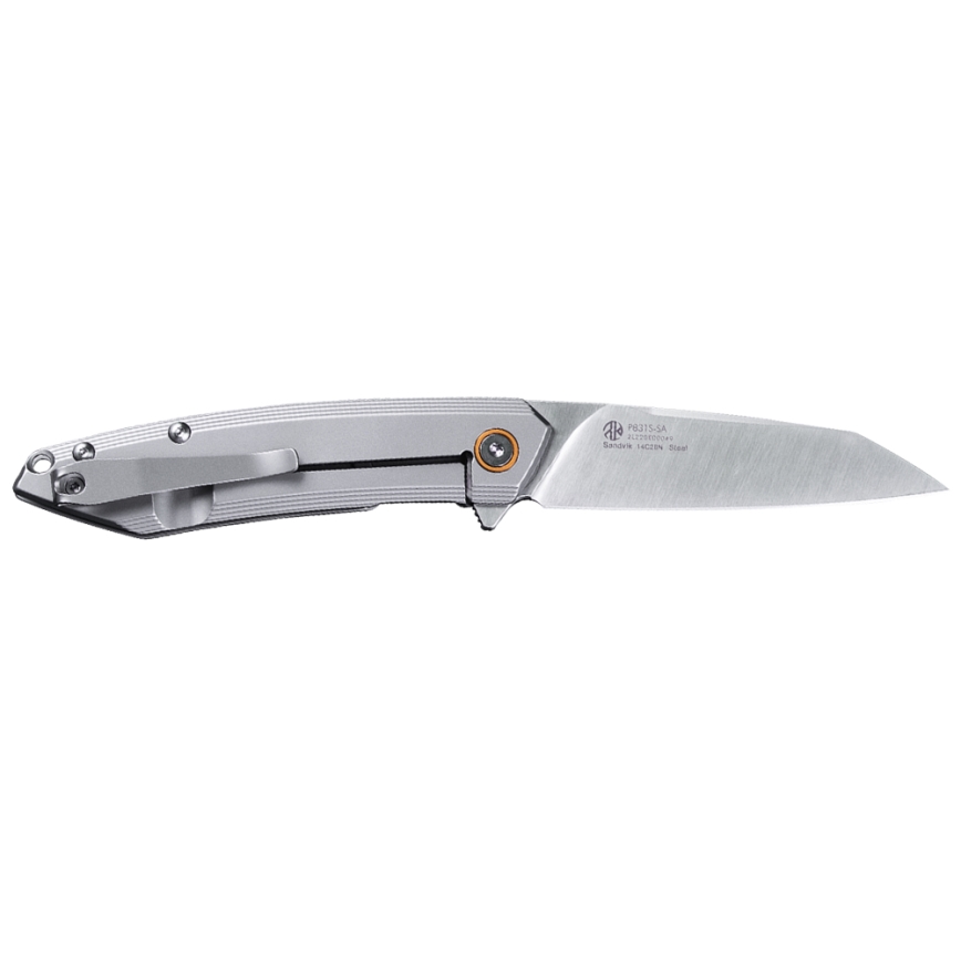 Ruike RUP831SSA - Opvouwbaar compact mes 19,5 cm zilver