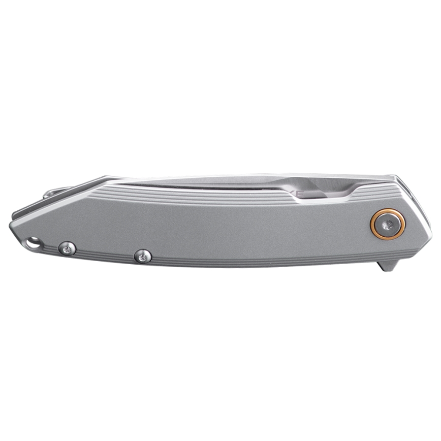 Ruike RUP831SSA - Opvouwbaar compact mes 19,5 cm zilver
