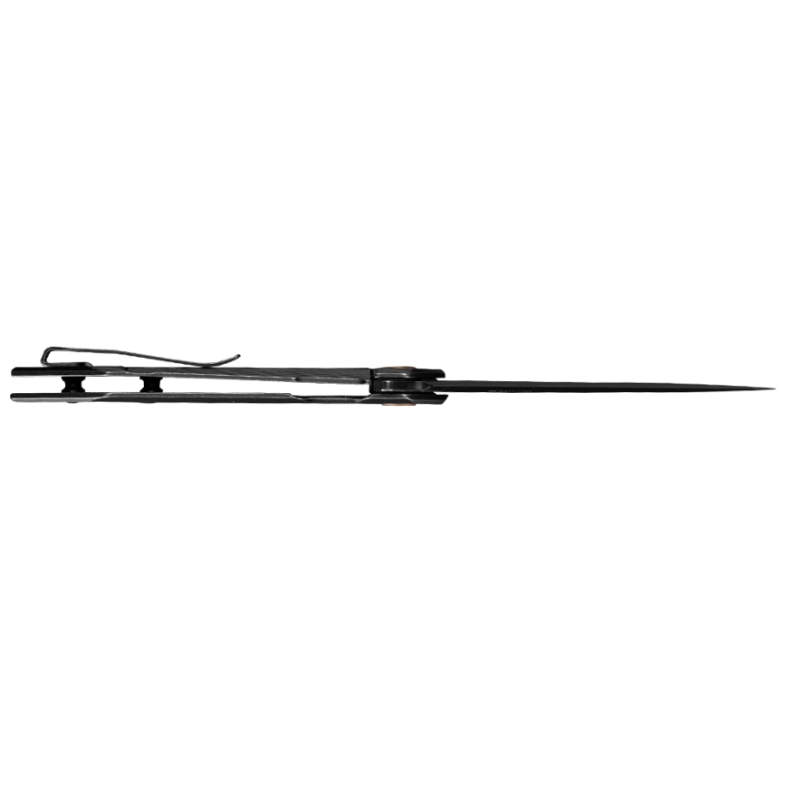 Ruike RUP831SSB - Opvouwbaar compact mes 19,5 cm zwart