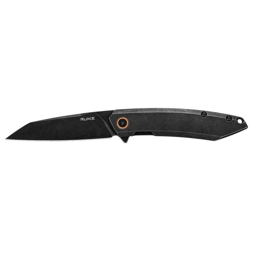 Ruike RUP831SSB - Opvouwbaar compact mes 19,5 cm zwart