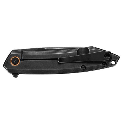 Ruike RUP831SSB - Opvouwbaar compact mes 19,5 cm zwart