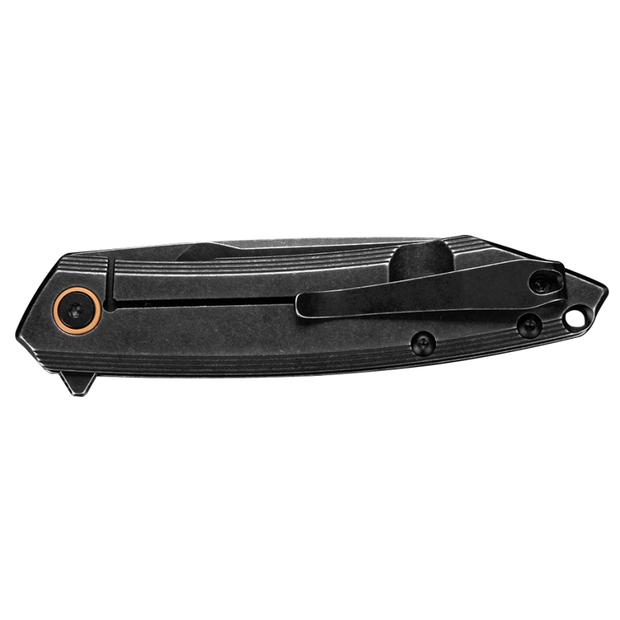 Ruike RUP831SSB - Opvouwbaar compact mes 19,5 cm zwart