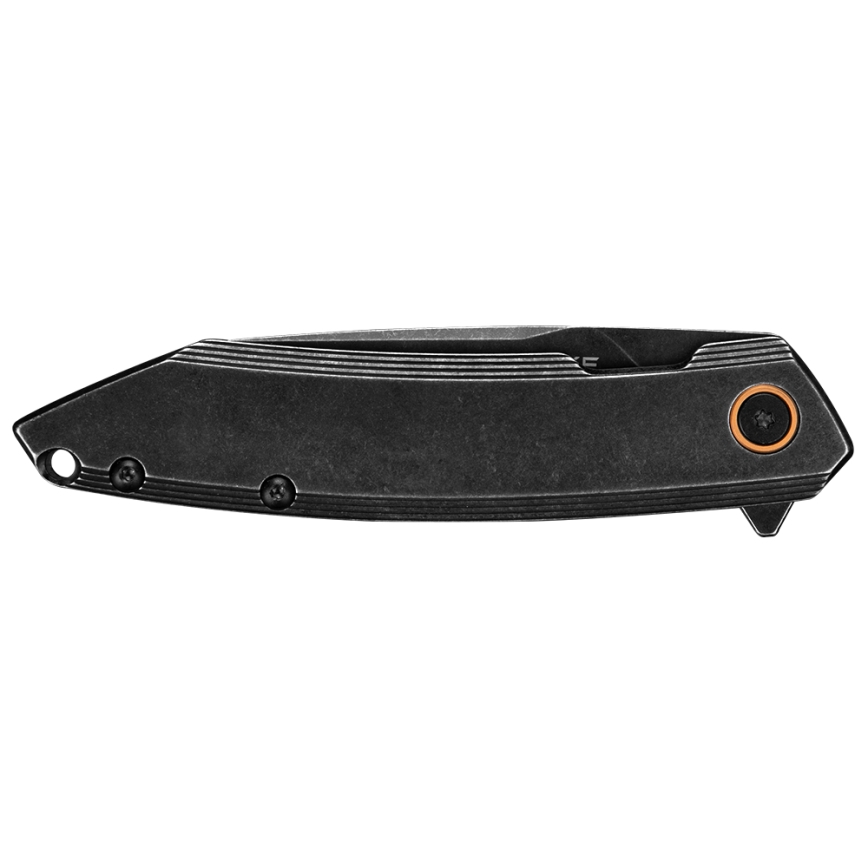 Ruike RUP831SSB - Opvouwbaar compact mes 19,5 cm zwart