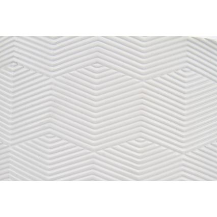 Salontafel AURA 45x38 cm wit/zwart/beige