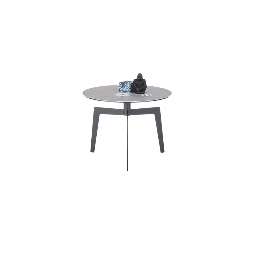 Salontafel BALANCE Ø 60 cm grijs/antraciet