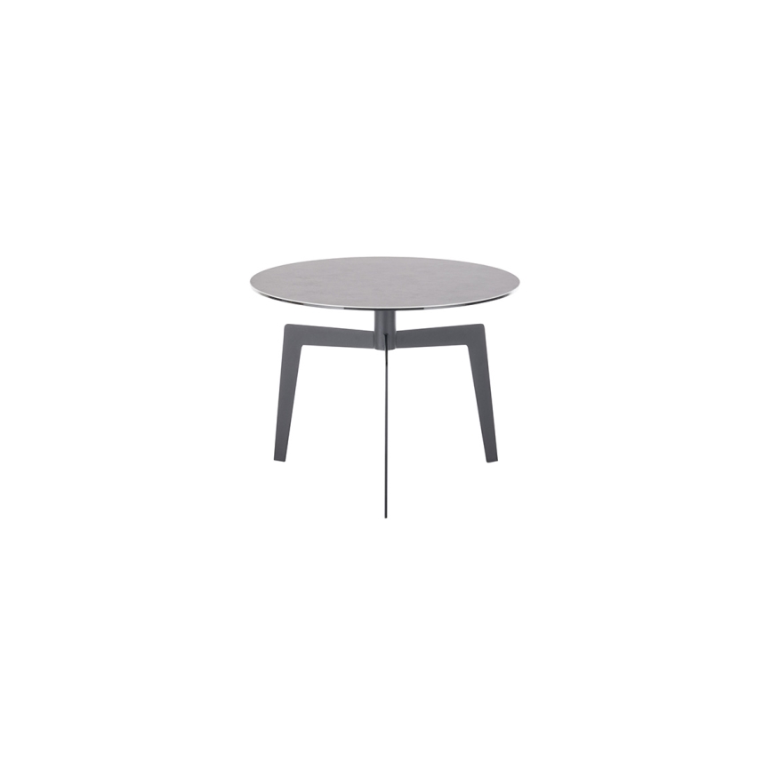 Salontafel BALANCE Ø 60 cm grijs/antraciet