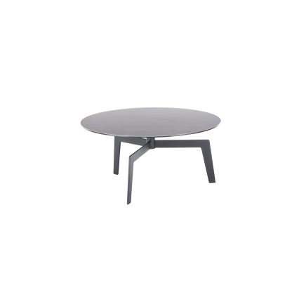 Salontafel BALANCE Ø 80 cm grijs/antraciet
