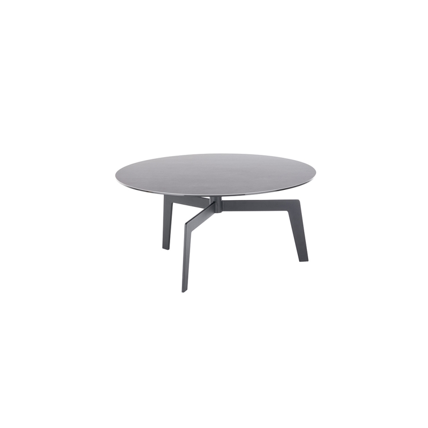 Salontafel BALANCE Ø 80 cm grijs/antraciet