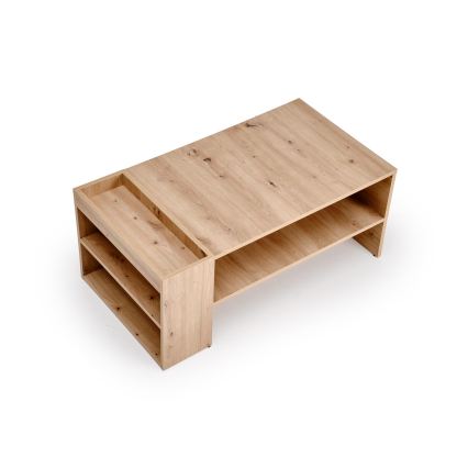 Salontafel BELA 100 x 42 cm, artisan eiken