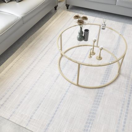 Salontafel BERLIN 80x45 cm goud/helder