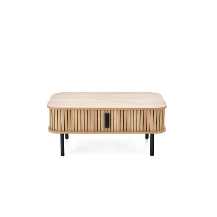 Salontafel CASA 90x50 cm bruin/zwart
