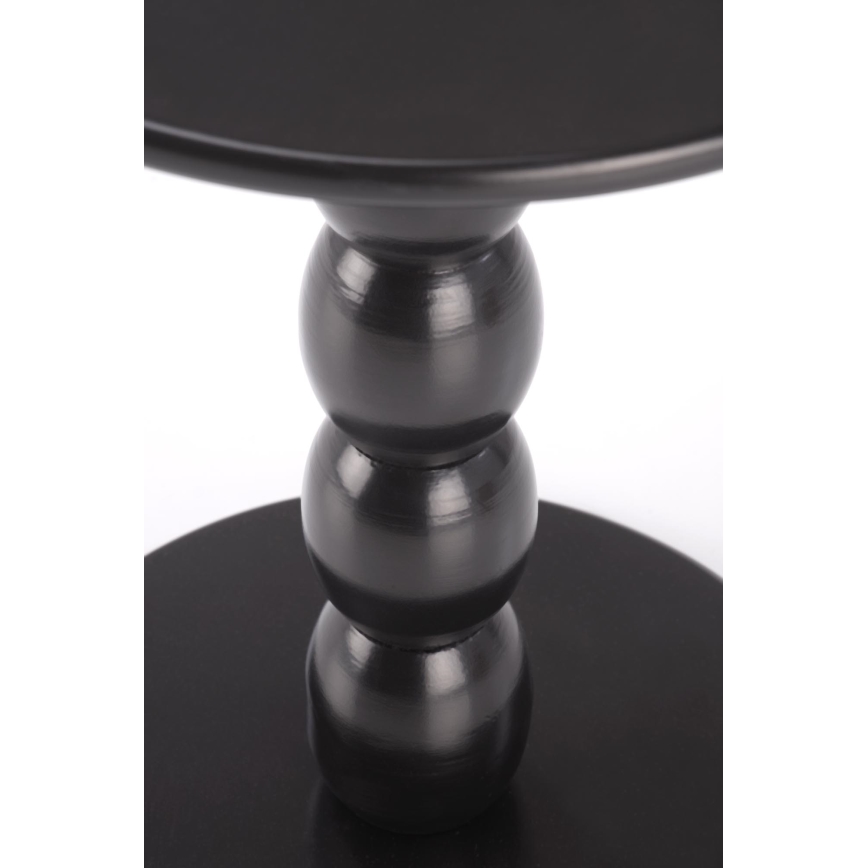 Salontafel CIRILA Ø 40 cm zwart