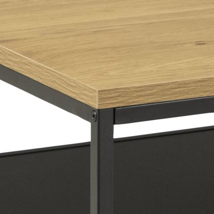 Salontafel CORA eiken/zwart