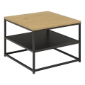 Salontafel CORA eiken/zwart
