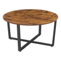 Salontafel ELDUR bruin/zwart