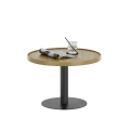 Salontafel FOCUS Ø 60 cm eiken/zwart