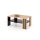 Salontafel FORMA 110x65 cm bruin/zwart