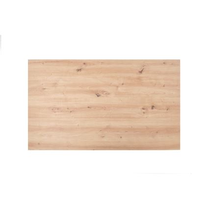 Salontafel FORMA 110x65 cm bruin/zwart