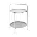 Salontafel HAGE 50x66 cm wit