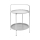 Salontafel HAGE 50x66 cm wit