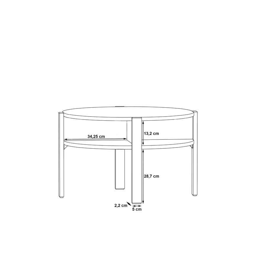 Salontafel INAR bruin