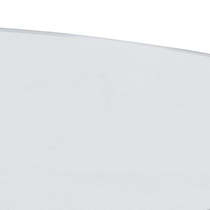 Salontafel LUCA 82 cm helder/zilver