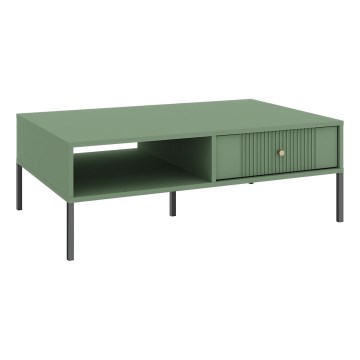 Salontafel LUE groen/zwart