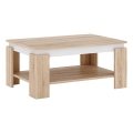 Salontafel LUNO sonoma-eik/wit