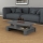 Salontafel MANSU 27,5x80 cm antraciet