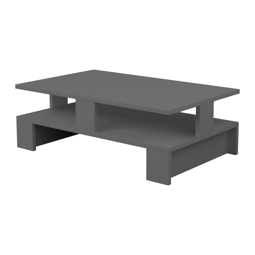 Salontafel MANSU 27,5x80 cm antraciet