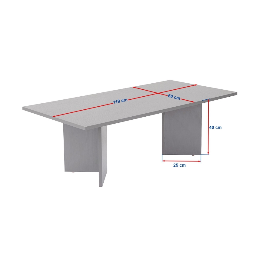 Salontafel NEL 119x60 cm beige