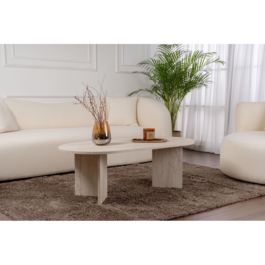 Salontafel NEL 119x60 cm travertijn