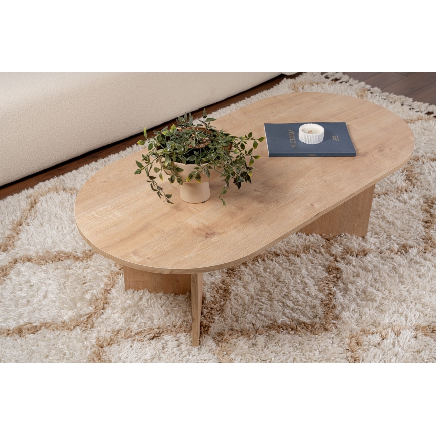 Salontafel NEL eiken