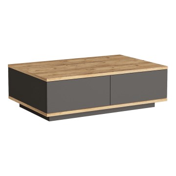 Salontafel NEL grenen/antraciet