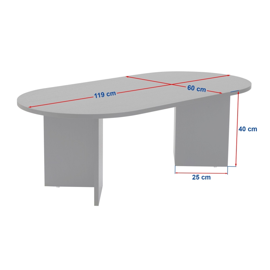 Salontafel NEL wit