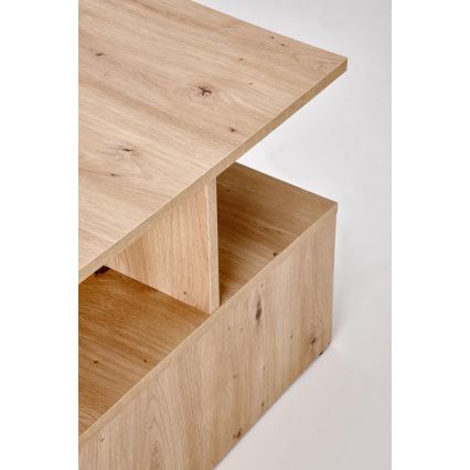 Salontafel NOTE 90x51 cm artisan eiken