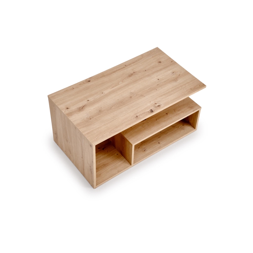 Salontafel NOTE 90x51 cm artisan eiken