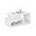 Salontafel NOTE 90x51 cm wit