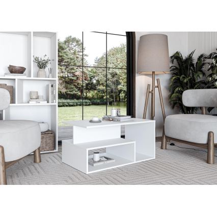 Salontafel NOTE 90x51 cm wit