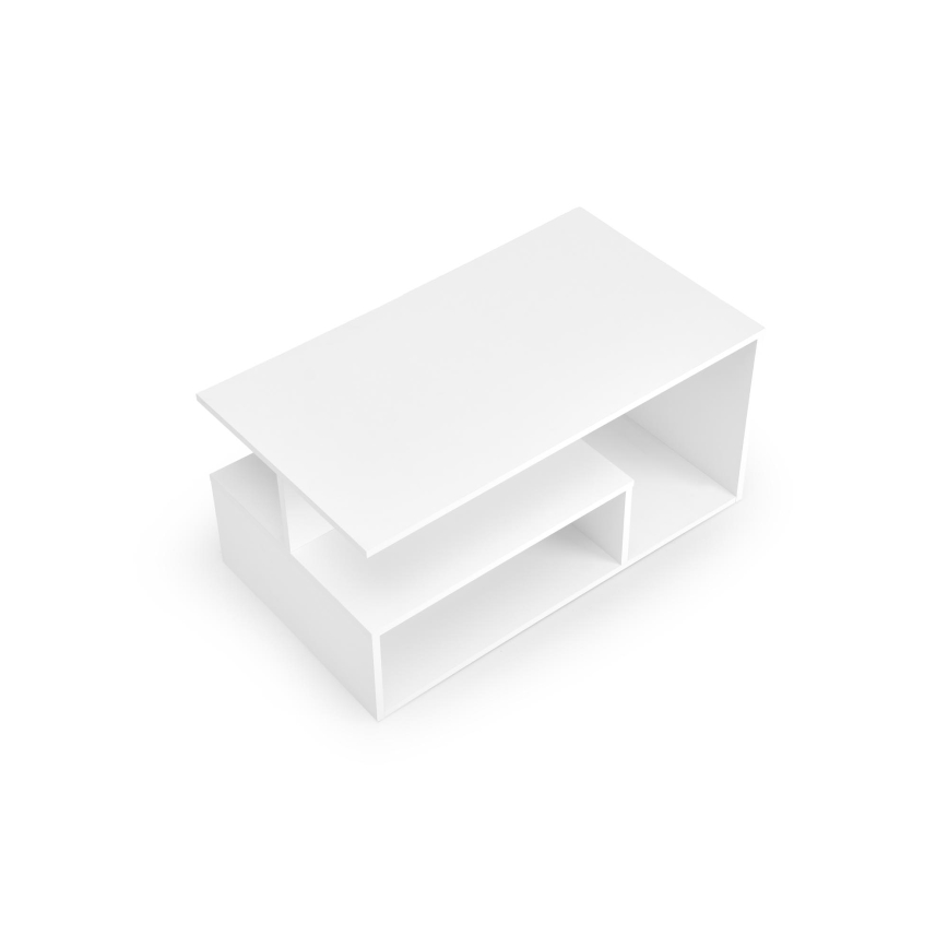 Salontafel NOTE 90x51 cm wit