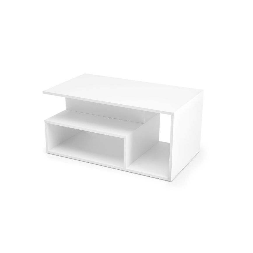 Salontafel NOTE 90x51 cm wit