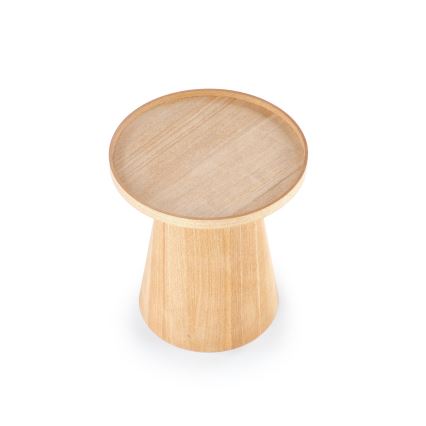 Salontafel NUIT Ø 45 cm, bruin
